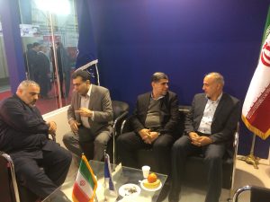 حضور مهندس مراد کمالی مدیر عامل ترابری نفت و دکتر فضلوی رییس بسیج مهندسین صنعت ومعدن کشور