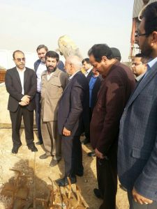 بازدید دکتر غلامرضا شریعتی از پروژه های آب و فاضلاب شهرستان کارون