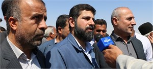 عملیات اجرایی آبیاری تحت فشار دشت لالی با حضور استاندار خوزستان آغاز شد 