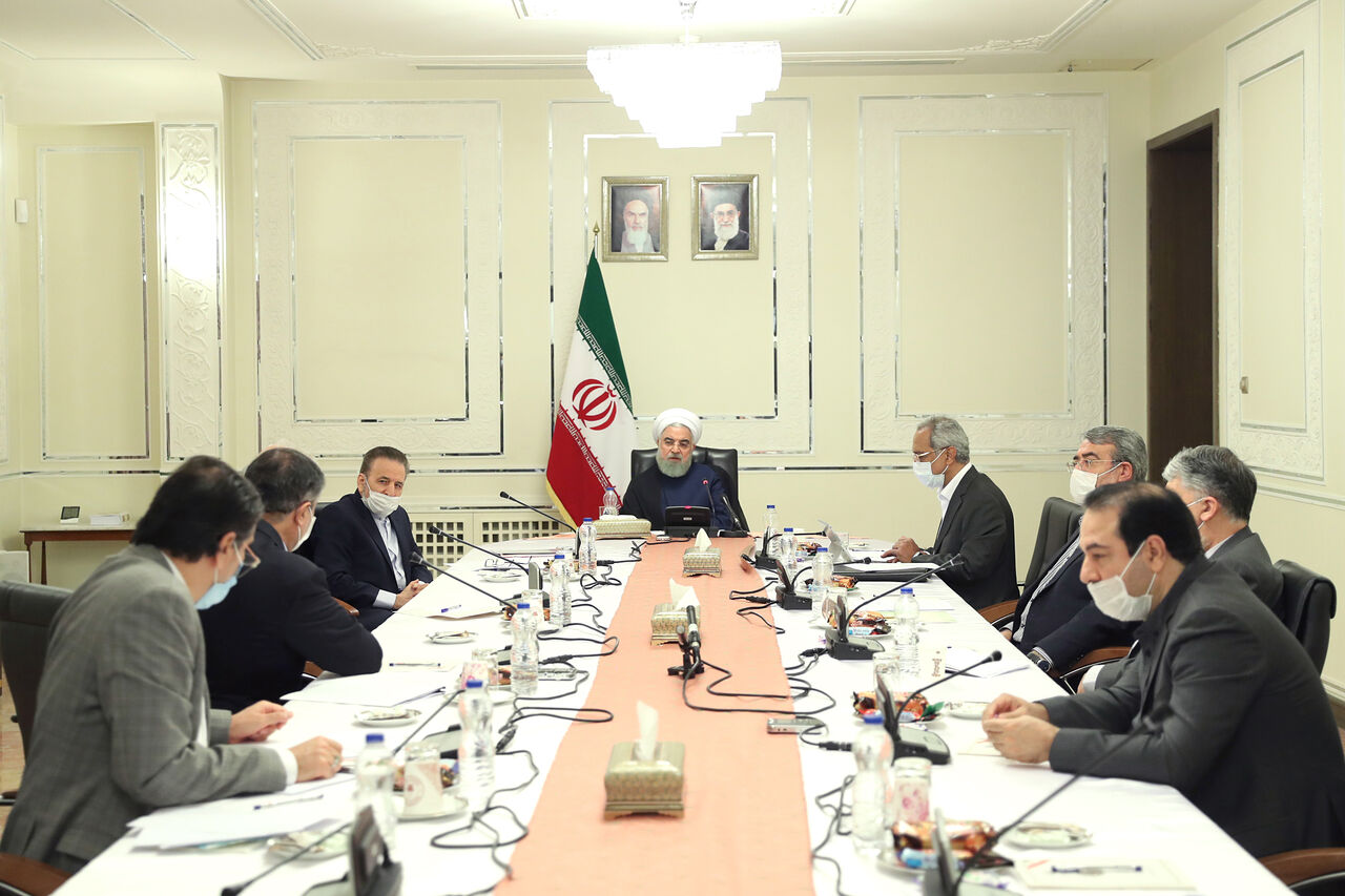حسن روحانی:مرحله سوم مدیریت کرونا رعایت کامل دستورالعملها است حسن روحانی:مرحله سوم مدیریت کرونا رعایت کامل دستورالعملها است