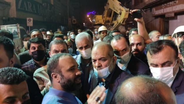 حضور وزیر کشور در ستاد مدیریت بحران آبادان