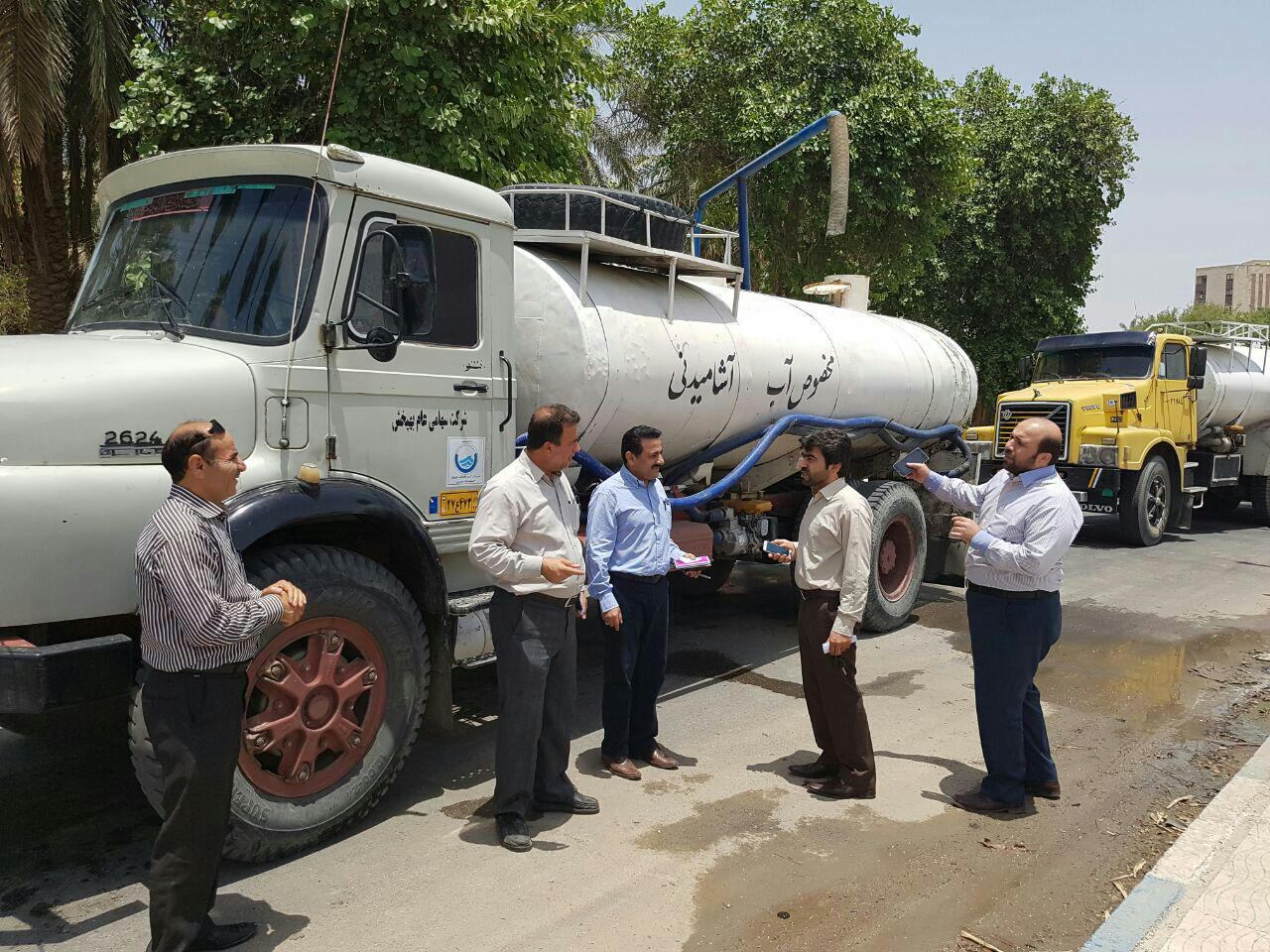 معاون بهره برداری شرکت آبفا اهواز: مشکل قطعی آب ناشی از قطع ورودی آب از کانال غدیر است