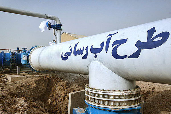 افتتاح فاز دوم طرح آبرسانی به روستاهای شهدای جنگیه در شهرستان کارون