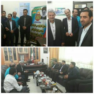 دکتر علی گلمرادی در بازدید از مراکز ثبت نام نامزدهای انتخابات شوراهای شهر حوزه ی ماهشهر؛سربندر و امیدیه