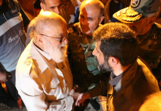 حضوردکترشریعتی درمراسم بزرگداشت دکترچمران